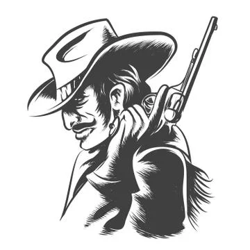 Shooter Stock Illustration