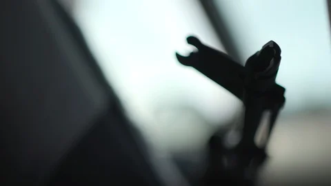 Shooting from AK 스톡 동영상 117829160