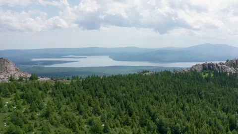 Shooting along the ridge. Stock Footage 114056569