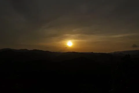 Shooting back light. Stock Photos