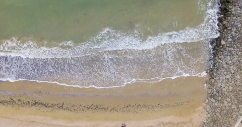 Shooting the beach with sea views Video stock 90802150