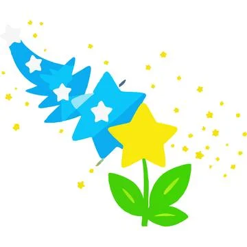 Shooting celestial objects Night Sky observing night sky Meteor Stock Illustration