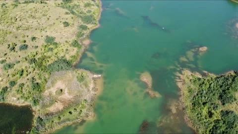 Shooting from a drone dji Stock Footage 229405246