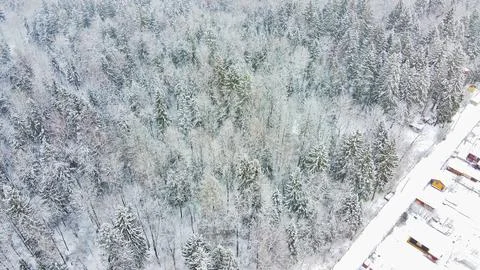 Shooting from a drone Foto stock