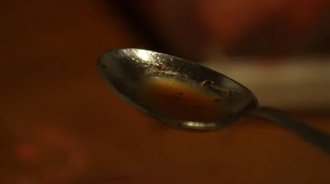 Shooting up drugs Stock Footage 28838436