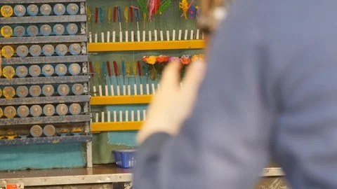 Shooting gallery Stock Footage 88286601