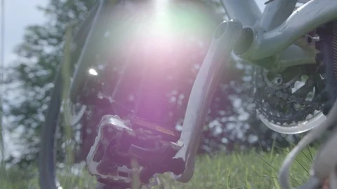 The shooting from the green grass. Stock Footage 95771560