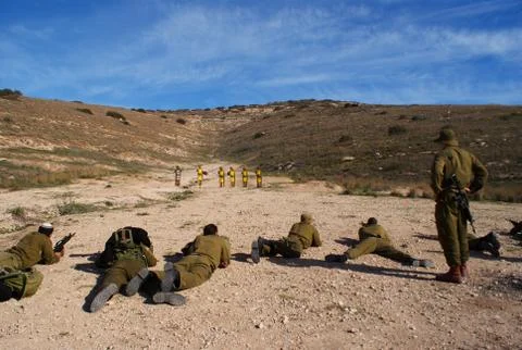 Shooting ground Stock Photos
