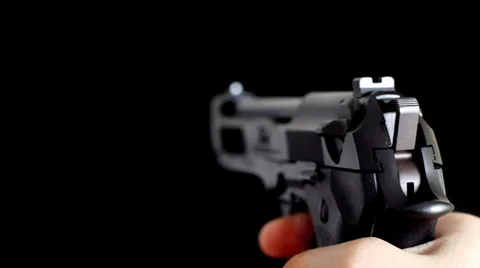 Shooting Gun Video stock 39663172