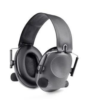 Shooting headset Stock Photos