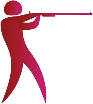 Shooting Stock Illustration