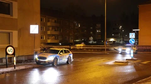 Shooting, Linköping, Sweden Stock Footage 232120711