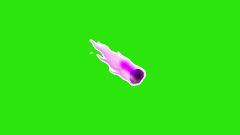 Shooting meteor on green screen background 動画素材 332643382