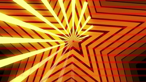 Shooting orange star Stock Footage 46361030