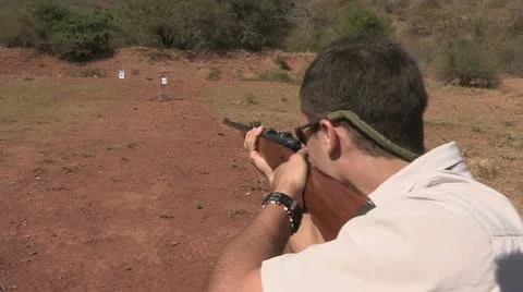 Shooting practice Stock Footage 22772092