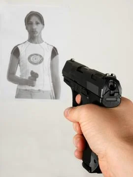 Shooting range Stock Illustration