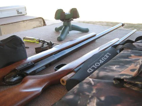 Shooting Range Foto stock