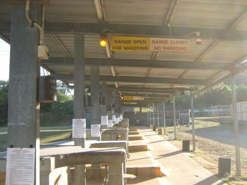 Shooting Range Foto stock