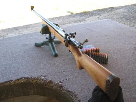 Shooting Range Foto stock