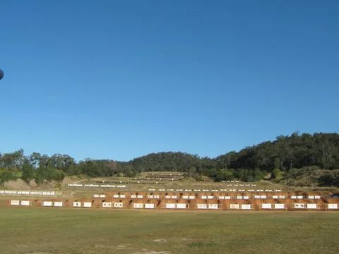 Shooting Range Foto stock