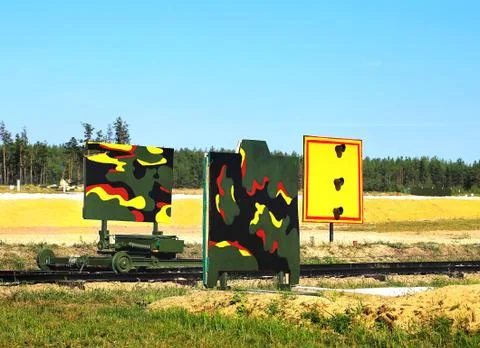 Shooting range Stock Photos