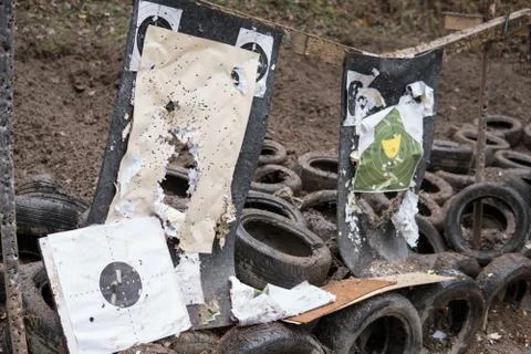 Shooting range Stock-Fotos