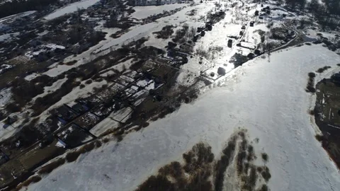 Shooting of the river Pripyat Stock Footage 99860039