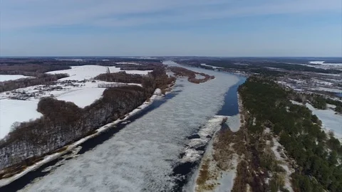 Shooting of the river Pripyat part 37 Stock Footage 99863029