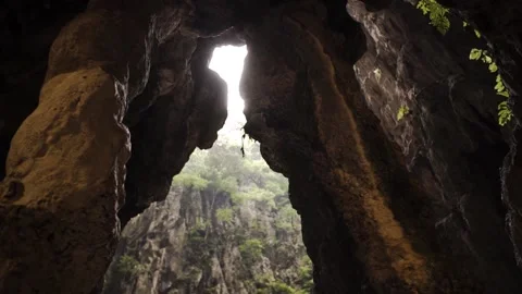 Shooting rocks in Bali. Stock Footage 154160410