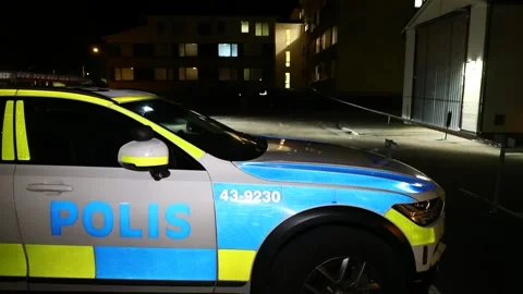 Shooting in Ryd, Linkoping, Sweden Stock Footage 218905265