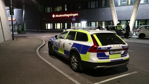 Shooting in Ryd, Linkoping, Sweden Stock Footage 218905286