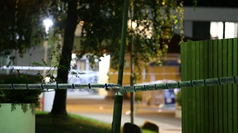 Shooting in Ryd, Linkoping, Sweden Vidéo 218905313