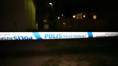 Shooting in Ryd, Linkoping, Sweden Stock Footage 218905337