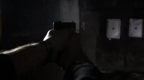 Shooting shot in super slow motion Stock Footage 61584126
