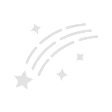 Shooting Star icon vector image. Stock-Illustration