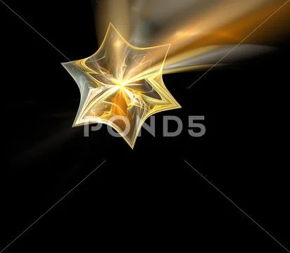 Shooting star Stock Illustration