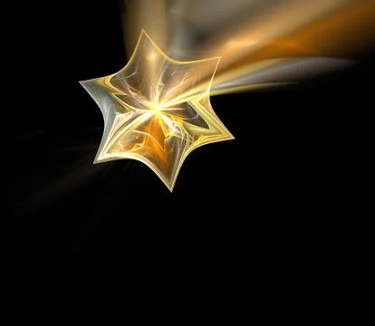 Shooting star Stock Illustration