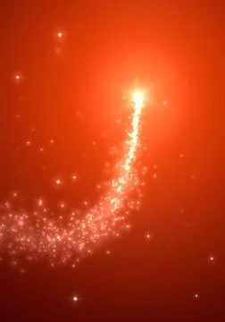 Shooting star Stock Illustration
