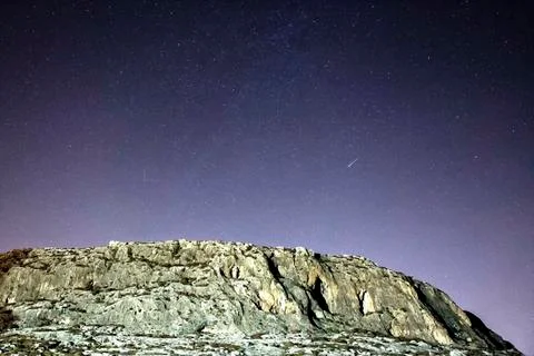 Shooting Star at Lapsi Stock Photos