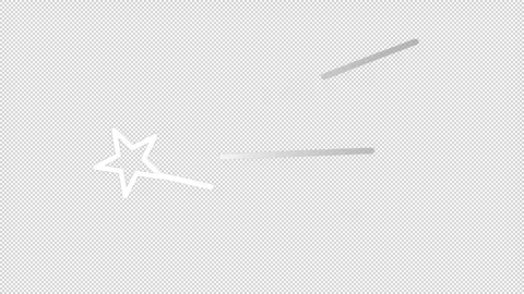 Shooting Star. Meteorite. Stock Footage 309095355