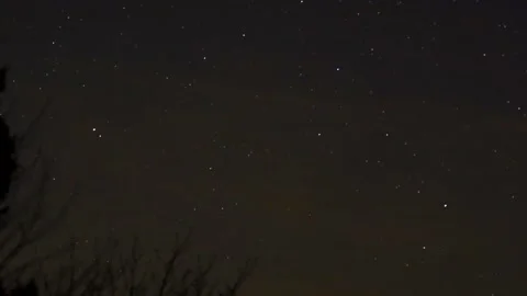 Shooting Star Time lapse  Video stock 318798867