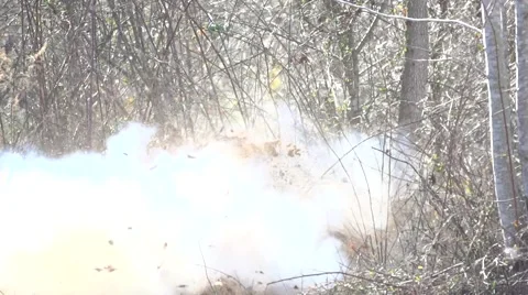 Shooting Tannerite slomo Stock Footage 66776403