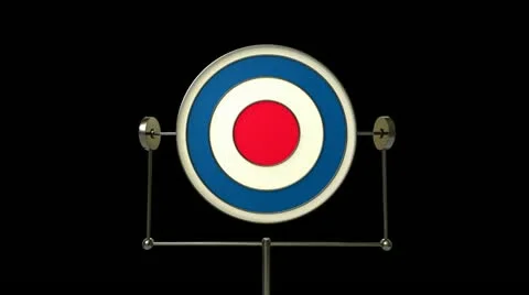 Shooting Target Vídeo Stock 10977544