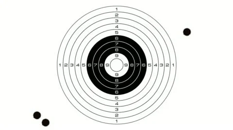 Shooting at a target Stock Footage 11515349
