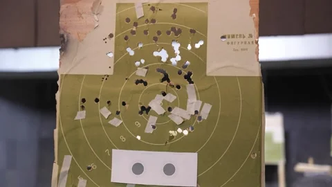 Shooting target Видео 169684376