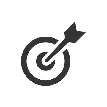 Shooting target icon Stock Illustration