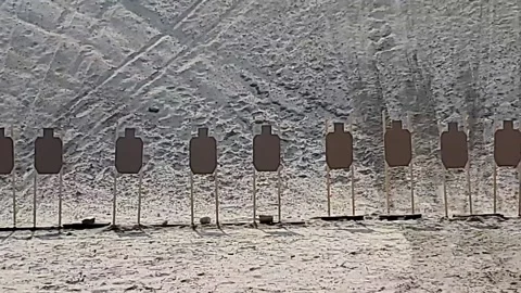 Shooting Targets Stock Footage 172291322