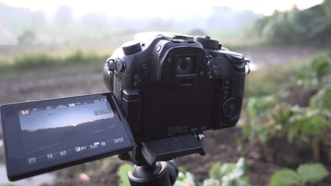 Shooting time sunrise lapse at Mae Hong Son, Thailand Stock Footage 101285094