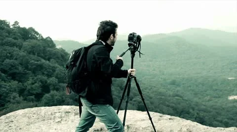 Shooting video Stock Footage 8968894