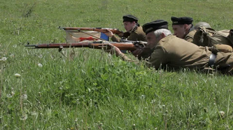 Shootout. Editorial Stock Footage 25851159